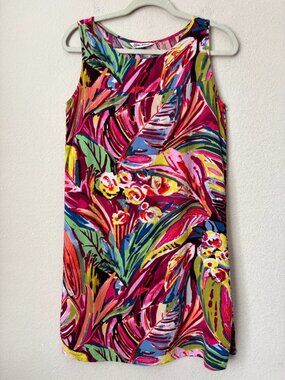 Jams World Vibrant Floral Joy Fest Jackie Hawaiian Dress